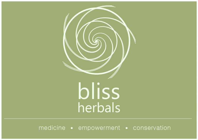 bliss herbals conservation and regenerative agriculture medicinal plants project logo